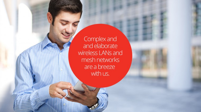 Complex and elaborate wireless LANs and mesh networks are a breeze with Jeanneret Electrical Technologies.